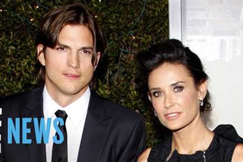 Ashton Kutcher Makes Rare Comment About Ex Demi Moore | E! News