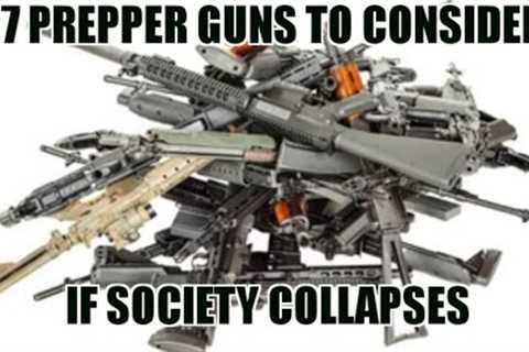 Which Guns Will You Need If The SHTF?  (I discuss 7 top prepper firearm options)