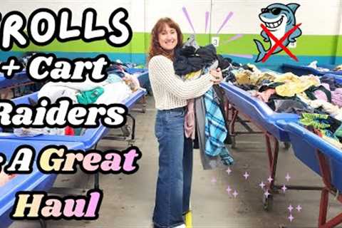 She Accused Us Of Being  RESELLER SHARKS  At The Goodwill Outlet Bins! ~ Phenomenal Thrift Haul