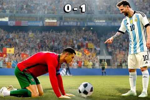 Messi Has The Skills... But Ronaldo Has Discipline 🥅🏟️⚽