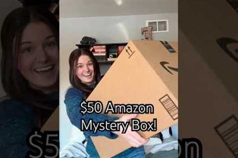 $50 Amazon Return Mystery Box #mysterybox #unboxing #amazon #shorts