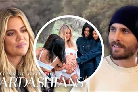 Khloe Prepares for Baby True with Baby Shower and Calvin Klein Sister Photoshoot | KUWTK | E!