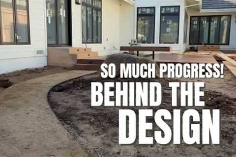 6 Weeks Later! Behind the Design: Incredible Landscape Progress with Roberta Walker!