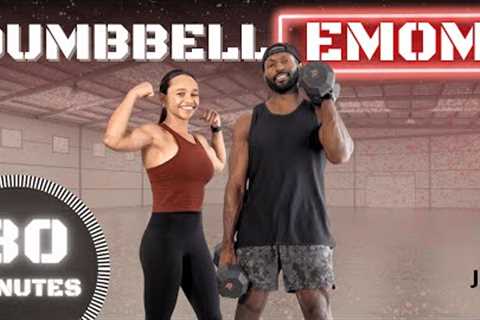 30 Minute Full Body Dumbbell Strength Workout [EMOM]