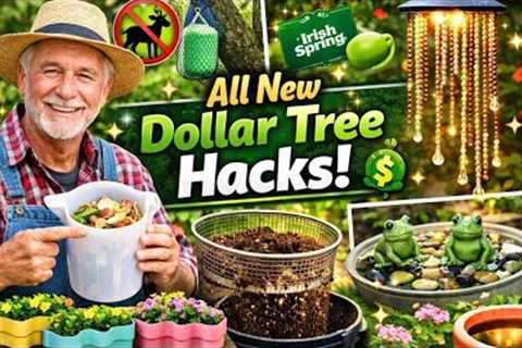 Dollar Tree NEW Hacks that will SHOCK YOU! (2026) Timeless Gardening!