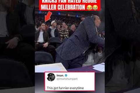 Fan HATED Reggie’s reaction to LEBRON DUNK 😂😂