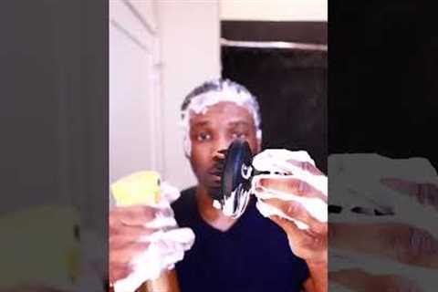 Cutting my hair transplant bald Day 139