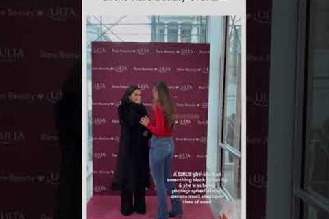 She tried to humiliate Selena at the Rare Beauty event.SelenaGomez #BennyBlanco