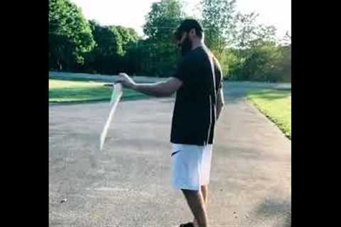 Baseball Bat Spinning Trick
