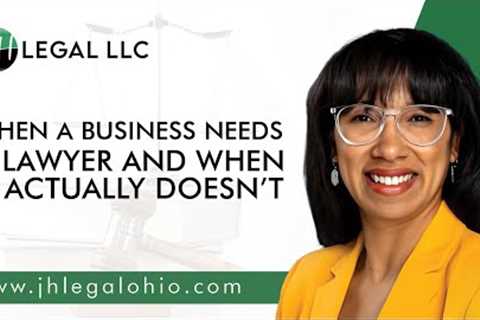 When a Business Needs a Lawyer and When It Actually Doesn’t