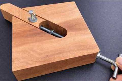 New Corner Joint Technique & DIY Tools of a 60-Year-Old Carpenter That Astonish Woodworking..