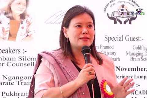 Sanjenbam Silomi | Career Guidance & Counselling | IBOTON MEMORIAL ACADEMY, WANGOI