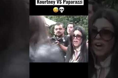 When Kourtney Kardashian loses her cool with the Paparazzi 🤣