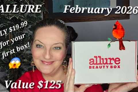 Allure Beauty Box | February 2026 | STILL, my favorite beauty box! But it's mighty close..☺️