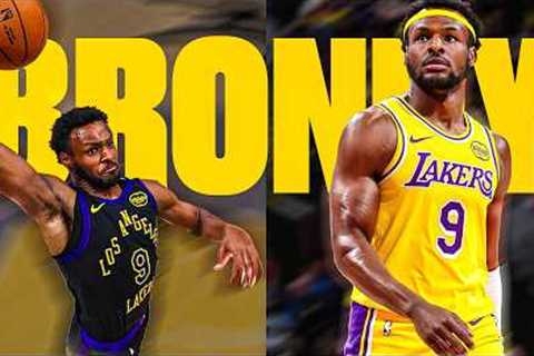 Bronny James Silence the Haters! MOMENTS