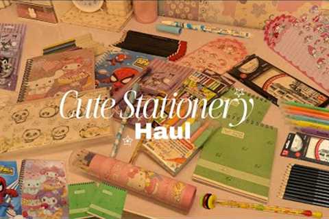 Cute Stationery haul, ASMR, Unboxing Aesthetic School Supplies. Back to School Haul 2026.