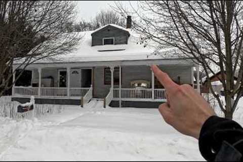 Snow covered valuation visit at this MA multi-family | Walkthrough of the Week #130