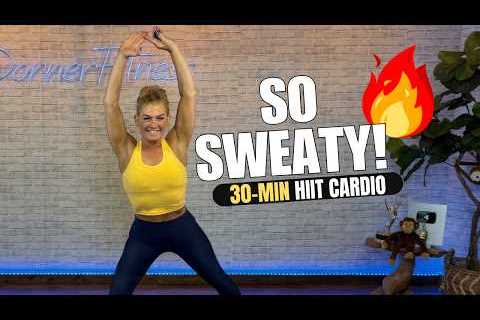 30-Minute HIIT CARDIO 🔥 No Equipment - Fun &amp; Sweaty