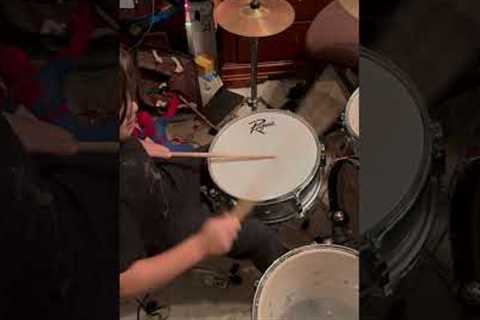 Showing you guys how to play a simple drum beat