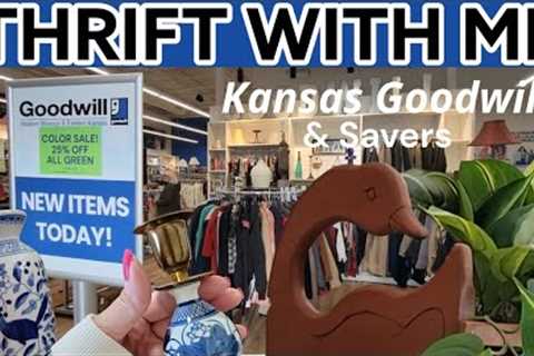 It's An Instant Collection! Goodwill Boutique &amp; Savers Thrift With Me! Beautiful Vintage Home..