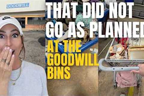 that thrifting trip DID NOT go as planned at the Goodwill Outlet Bins • Thrift with Me for resale