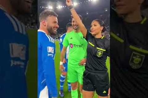 Red Card Turned Into a Viral Moment 😂 #football #funny #shorts