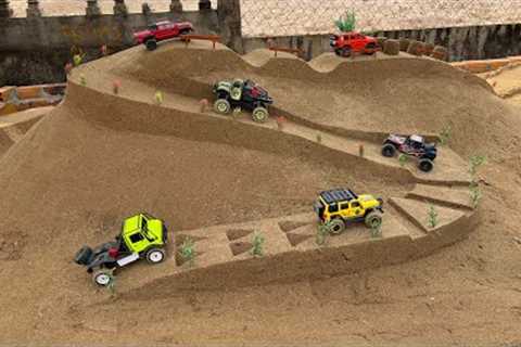 RC Cars vs Extreme Sand Mountain 🏜️ | Some Cars FAIL!