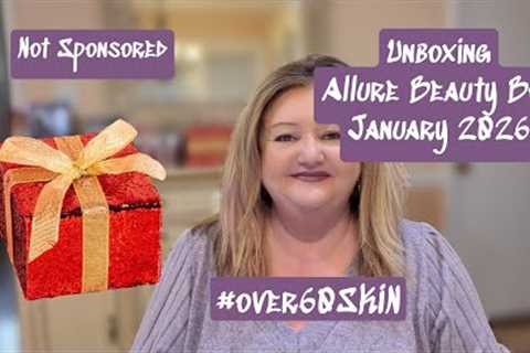 Unboxing - January 2026 Allure Beauty Subscription Box - A Good One 