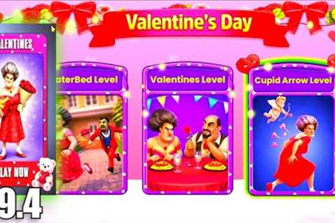 Scary Teacher 3D 9.4 New Update valentines New levels