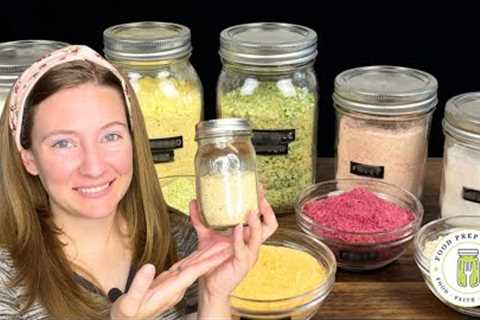 7 Pantry Powders That Replace Perishable Groceries