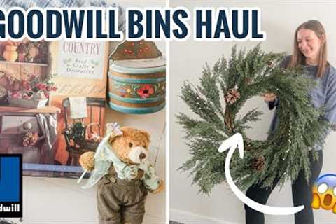 I FINALLY HIT THE GOODWILL BINS! | GOODWILL BINS HAUL FOR HOW MUCH?! 