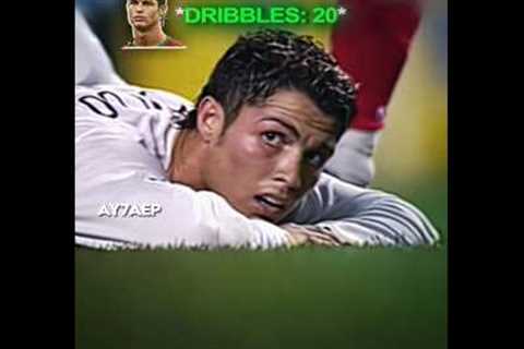 When Ronaldo Set The World Record For The Most Dribblings In One Game 🥶🐐