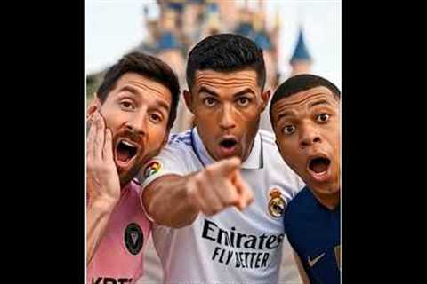 CR7 vs Messi, Neymar &amp; Mbappe's Legos?😱 #footballmoment #football #footballreferee