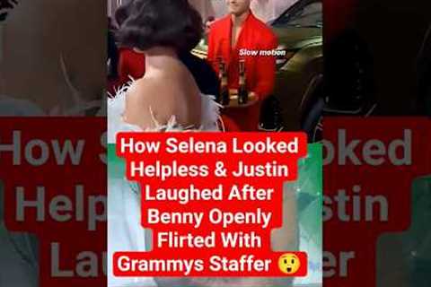 Why Fans Think Selena Looked Awkward While Justin Laughed at a Grammys Moment 😲 | Benny Interaction