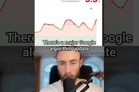 There's a major Google algorithm update happening, destroying news publishers.