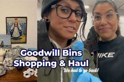 Goodwill Bins Shopping & Haul | Thrift with Us!