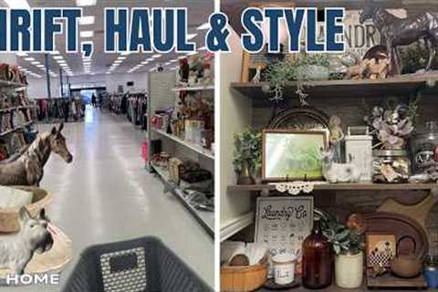 *New* THRIFT WITH ME at GOODWILL for Neutral & Rustic Home Decor/ Thrifting HOME DECOR + STYLED ..