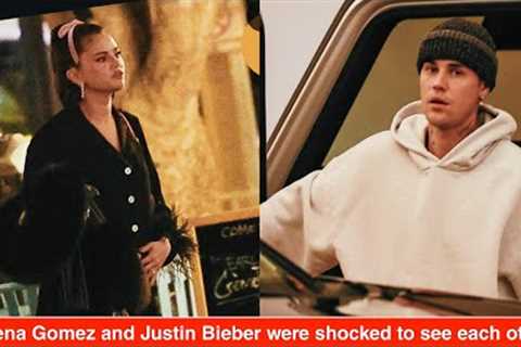 Selena Gomez and Justin Bieber were shocked to see each other