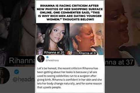 👑😤 Rihanna Facing Criticism Over Recent Photos — But Fans Are Firing Back 🔥💅#rihanna #shorts