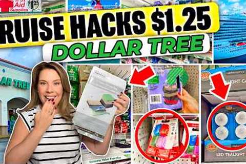 20+ NEW Dollar Tree Cruise HACKS You Need to Try