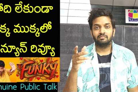 Jabardasth Mahidhar Review On Funky Movie | Viswaksen | Funky Review | Funky Public Talk