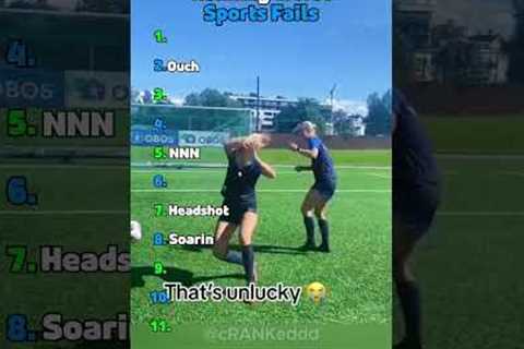 Ranking The Worst Sports Fails 🔥😂