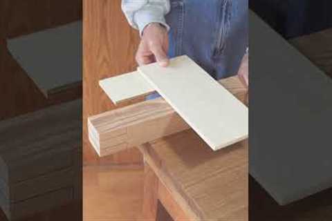 2 Simple Tips for Accurate Woodworking #shorts #satisfying