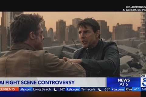AI fight scene video of Tom Cruise and Brad Pitt goes viral