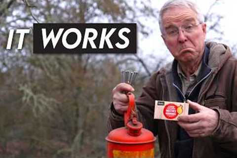 Why Carpenters Used to Set Nails on Fire