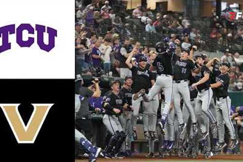 Vanderbilt vs TCU Baseball Highlights | 2026 Shriners Children's College Showdown