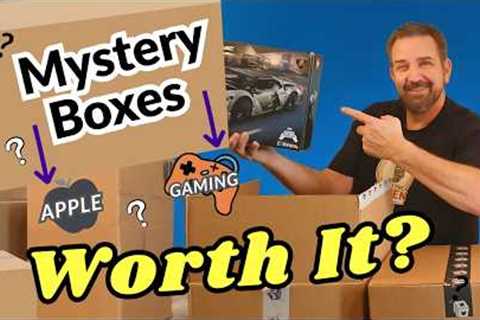 We Tried $80 Apple & Gamer Tape Mystery Boxes - Score or Scam?