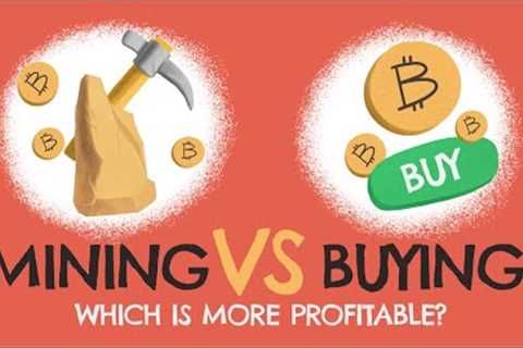 Mining Vs Buying Crypto - Which is more Profitable? (Free Spreadsheet)
