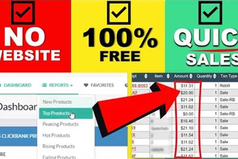 FAIL-PROOF! CLEVER Method to Promote ClickBank Products for FREE  ClickBank Affiliate Marketing 2022