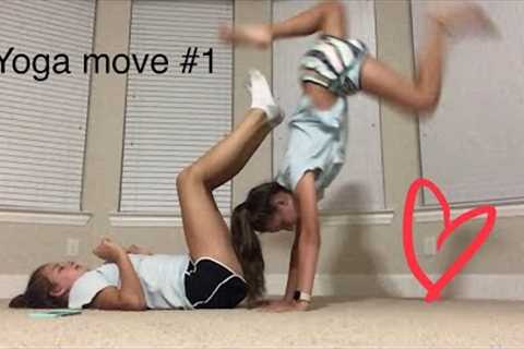 TWIN YOGA CHALLENGE! (Fail or win?!)